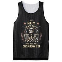 Last Name Roy If Roy CanT Fix It Mesh Reversible Basketball Jersey Tank
