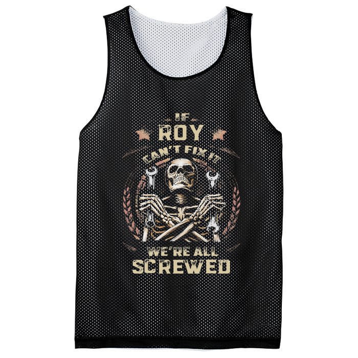 Last Name Roy If Roy CanT Fix It Mesh Reversible Basketball Jersey Tank