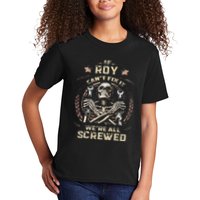 Last Name Roy If Roy CanT Fix It Kids T-Shirt