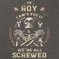 Last Name Roy If Roy CanT Fix It Cotton Canvas Backpack