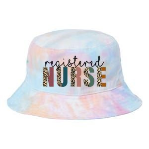 Leopard Nurse RN LPN for Registered Nurse Tee Nurse's Day Tie Dye Newport Bucket Hat