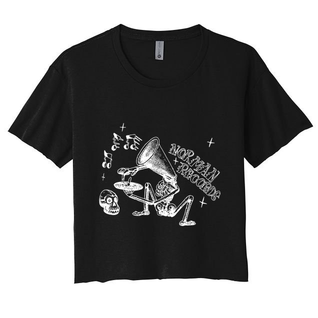 Limited Norman Records Crop Top