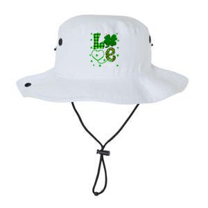 Love Nurse Stethoscope Nursing Rn Life Patricks Day Shamrock Gift Legacy Cool Fit Booney Bucket Hat