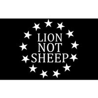 Lion Not Sheep Bumper Sticker