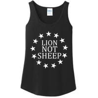 Lion Not Sheep Ladies Essential Tank