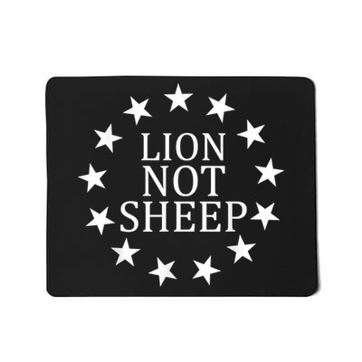 Lion Not Sheep Mousepad