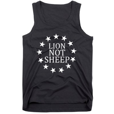 Lion Not Sheep Tank Top