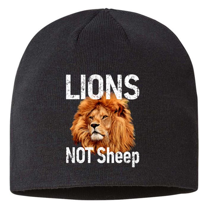 LIONS Not SHEEP, Antiliberal Sustainable Beanie