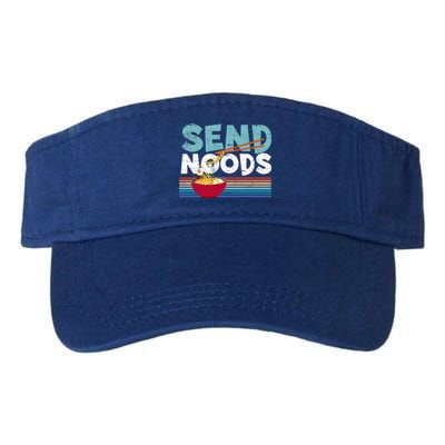 Love Noods Send Noodles Joke Ra Fan Gift Cool Gift Valucap Bio-Washed Visor