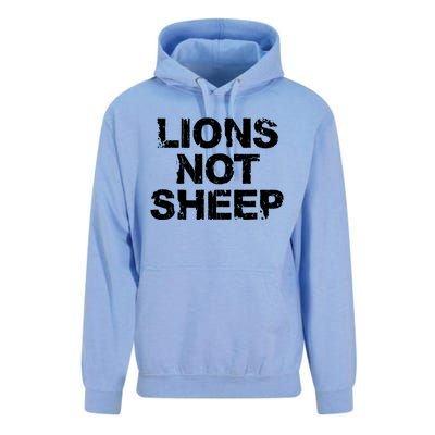 Lions Not Sheep Unisex Surf Hoodie