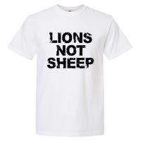 Lions Not Sheep Garment-Dyed Heavyweight T-Shirt