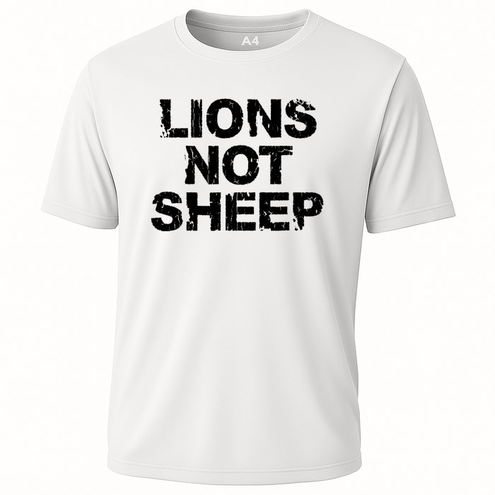 Lions Not Sheep Cooling Performance Crew T-Shirt