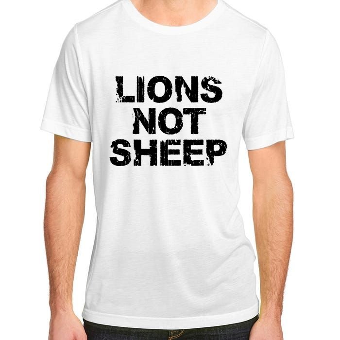 Lions Not Sheep Adult ChromaSoft Performance T-Shirt