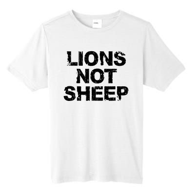 Lions Not Sheep Tall Fusion ChromaSoft Performance T-Shirt