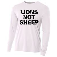 Lions Not Sheep Cooling Performance Long Sleeve Crew