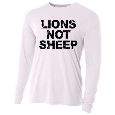 Lions Not Sheep Cooling Performance Long Sleeve Crew