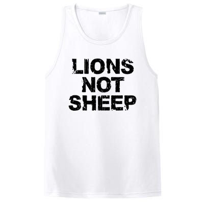 Lions Not Sheep PosiCharge Competitor Tank