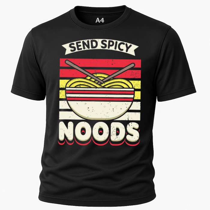 Love Noods Send Noodles Joke Ra Fan Cooling Performance Crew T-Shirt