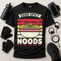 Love Noods Send Noodles Joke Ra Fan Cooling Performance Crew T-Shirt
