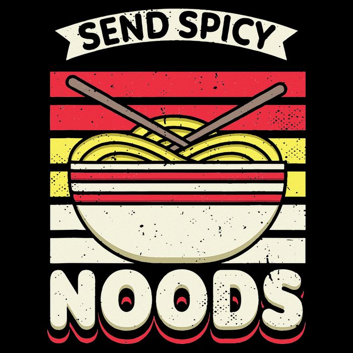 Love Noods Send Noodles Joke Ra Fan Cooling Performance Crew T-Shirt