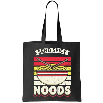 Love Noods Send Noodles Joke Ra Fan Bag