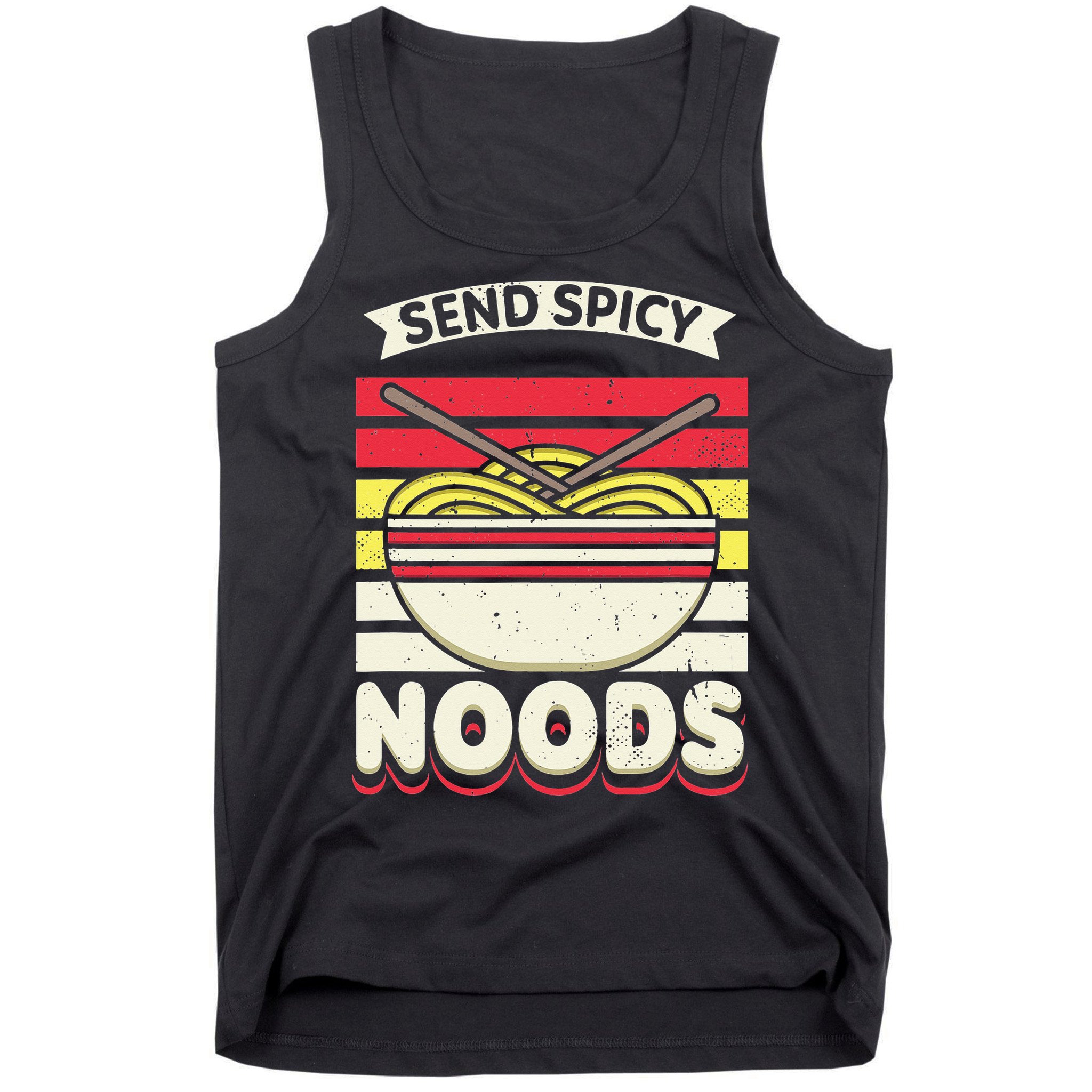 Love Noods Send Noodles Joke Ra Fan Tank Top