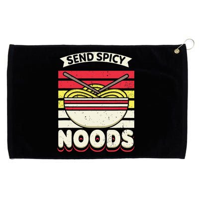 Love Noods Send Noodles Joke Ra Fan Grommeted Golf Towel