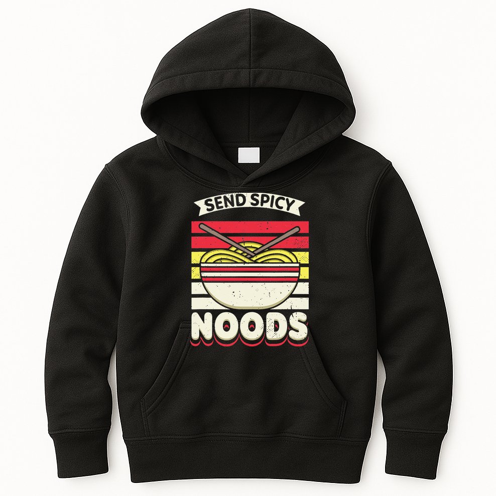 Love Noods Send Noodles Joke Ra Fan Kids Hoodie