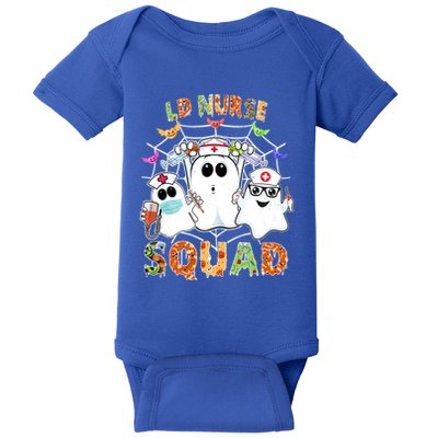 Ld Nurse Squad Boo Halloween Matching Gift Baby Bodysuit