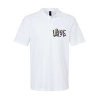 Love Nurse Stethoscope Leopard Fat Tuesday For Mardi Gras Gift Softstyle Adult Sport Polo