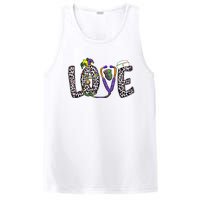 Love Nurse Stethoscope Leopard Fat Tuesday For Mardi Gras Gift PosiCharge Competitor Tank