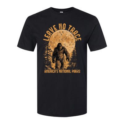 Leave No Trace America National Parks Big Foot Softstyle® CVC T-Shirt