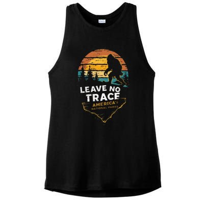 Leave No Trace AmericaS National Parks Ladies PosiCharge Tri-Blend Wicking Tank