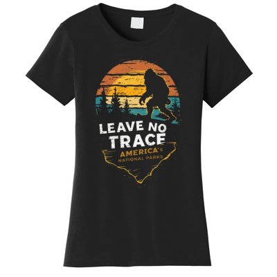 Leave No Trace AmericaS National Parks Women's T-Shirt