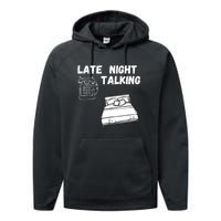 Late Night Talking Performance Fleece Hoodie