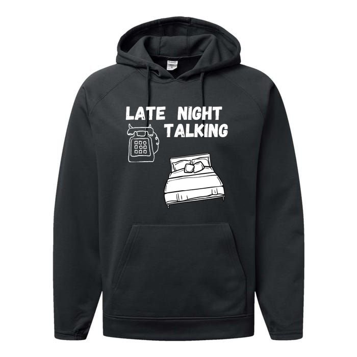 Late Night Talking Performance Fleece Hoodie