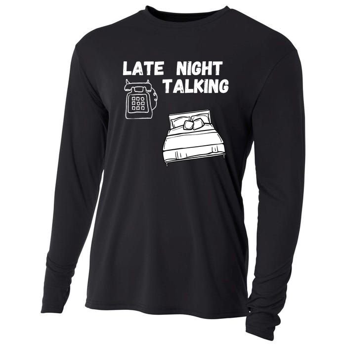 Late Night Talking Cooling Performance Long Sleeve Crew