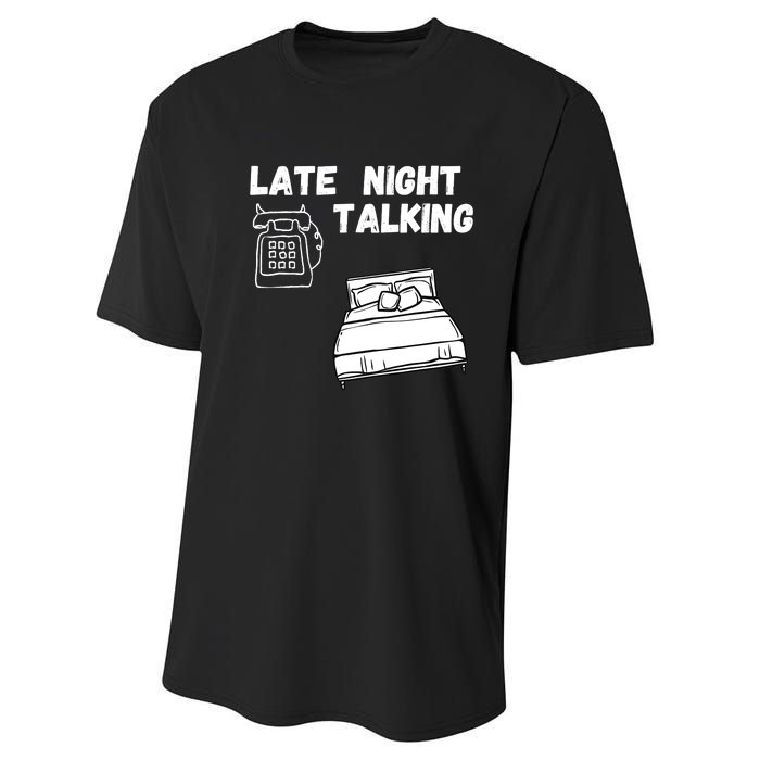 Late Night Talking Performance Sprint T-Shirt