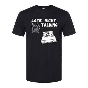 Late Night Talking Softstyle CVC T-Shirt