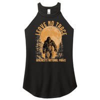 Leave No Trace America National Parks Funny Big Foot Women's Perfect Tri Rocker Tank