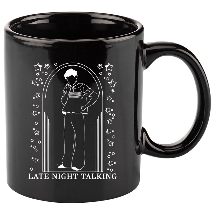 Late Night Talking 11oz C Handle Ceramic Mug