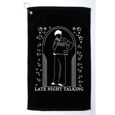 Late Night Talking Golf Towel