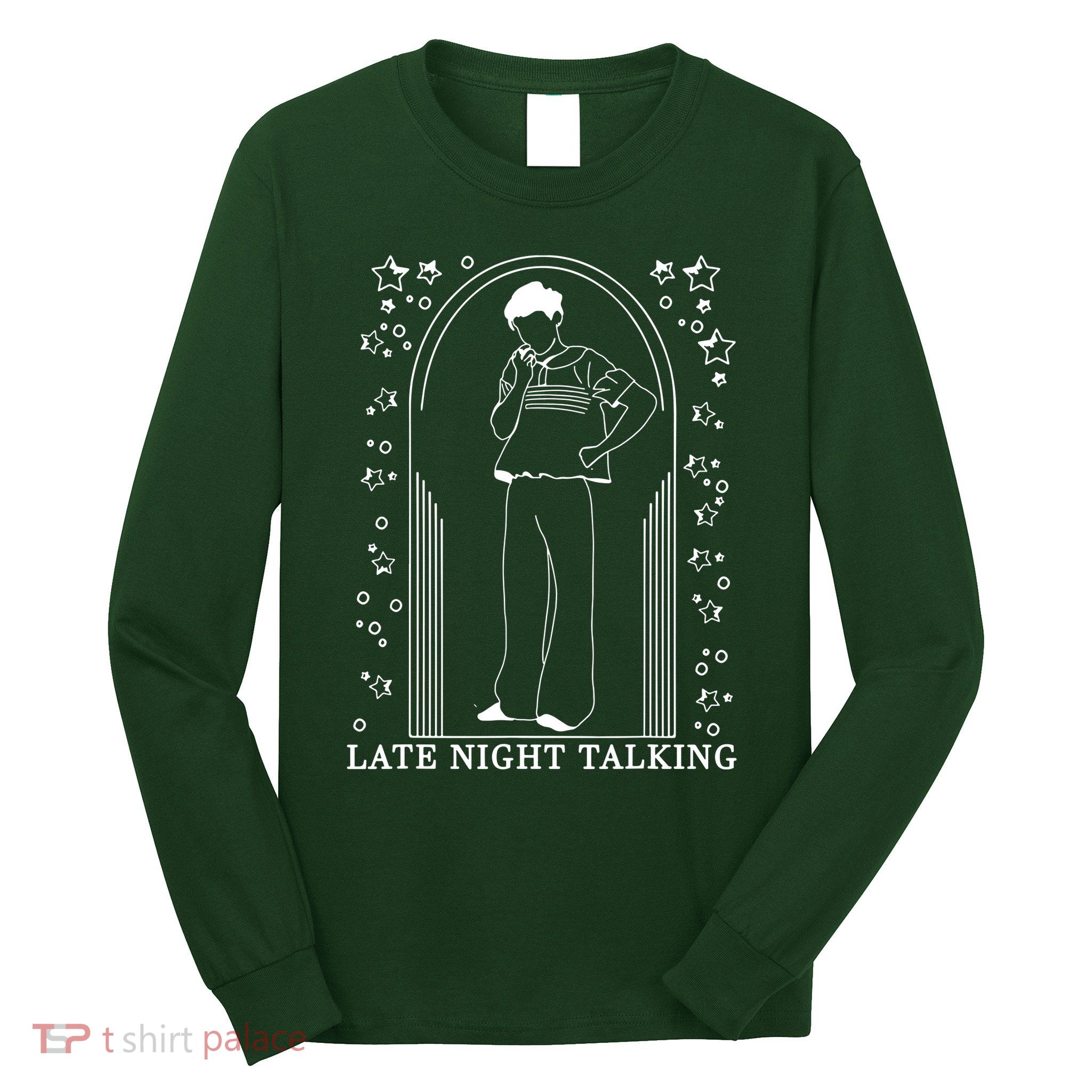 Late Night Talking Long Sleeve Shirt