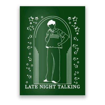 Late Night Talking Poster