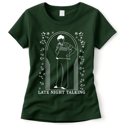 Late Night Talking Womens T-Shirt