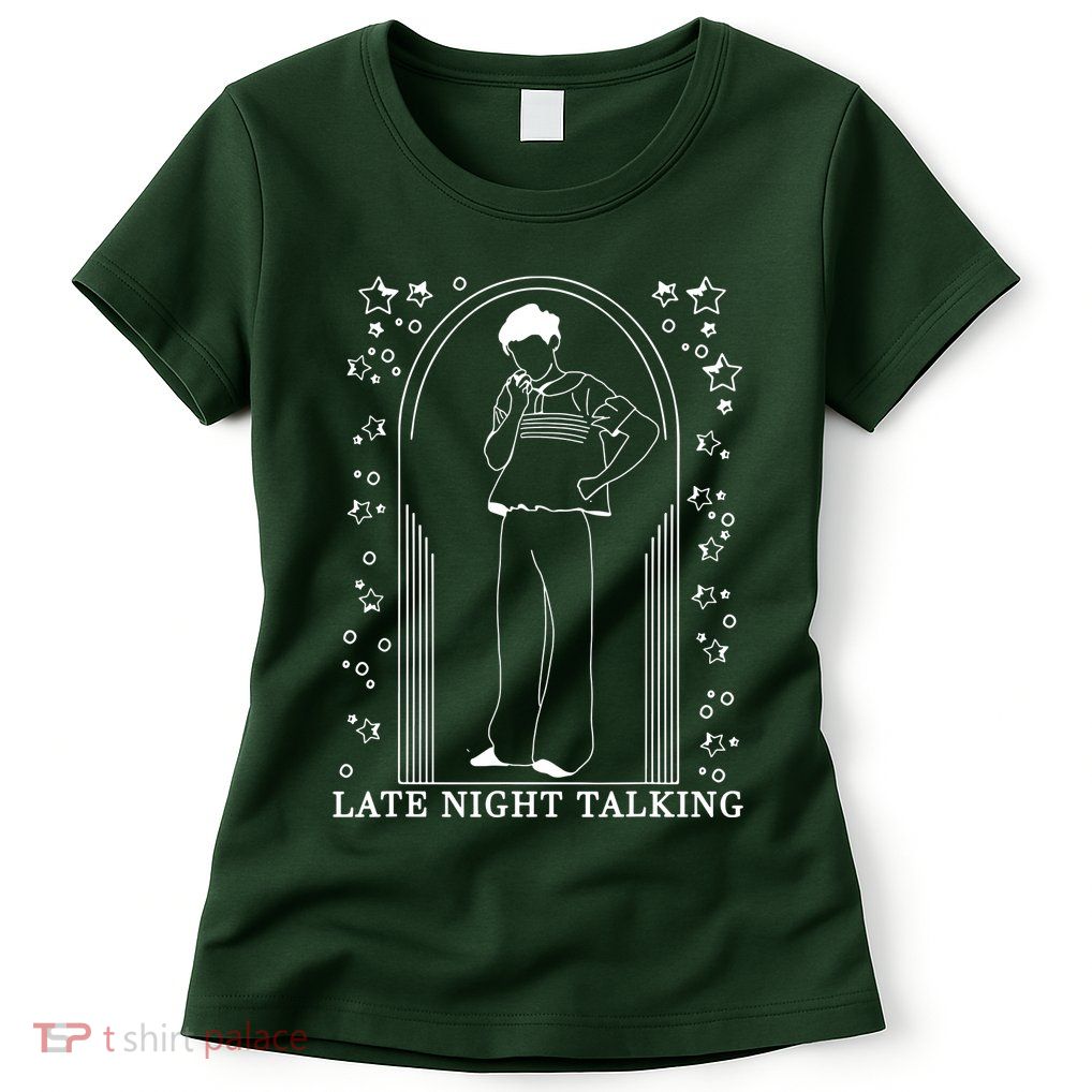 Late Night Talking Womens T-Shirt
