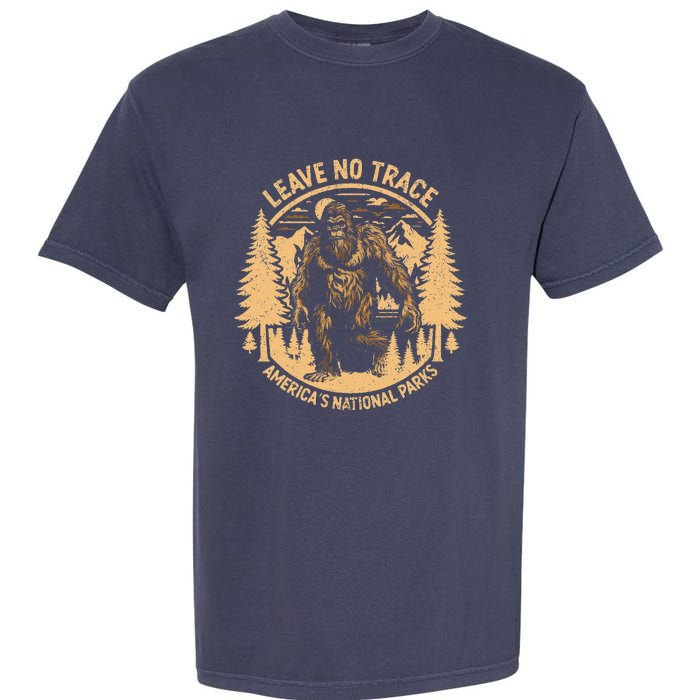 Leave No Trace Big Foot America National Parks Garment-Dyed Heavyweight T-Shirt