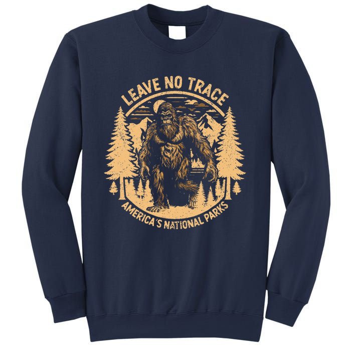 Leave No Trace Big Foot America National Parks Sweatshirt