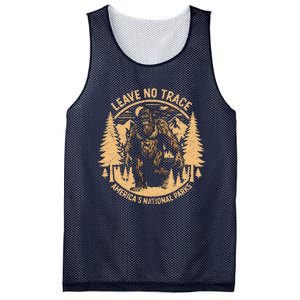 Leave No Trace Big Foot America National Parks Mesh Reversible Basketball Jersey Tank