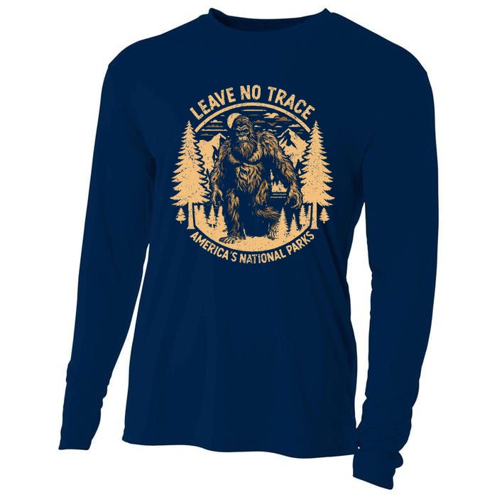 Leave No Trace Big Foot America National Parks Cooling Performance Long Sleeve Crew